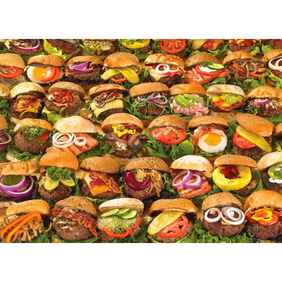 Puzzle Cobble Hill Hamburguesas de 1000 Piezas