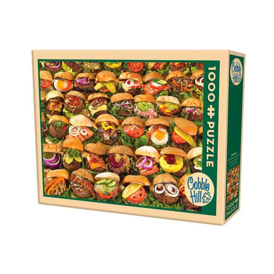 Puzzle Cobble Hill Hamburguesas de 1000 Piezas