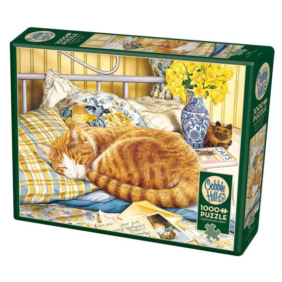 Puzzle Cobble Hill La Gata Flora de 1000 Piezas