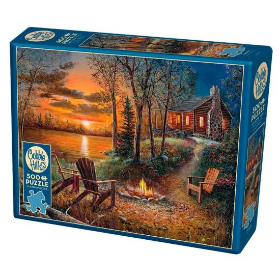 Puzzle Cobble Hill La Hoguera de 500 Piezas XXL Puzzle Cobble Hill La Hoguera de 500 Piezas XXL