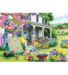 Puzzle Cobble Hill Limpieza de Primavera XXL de 500 Pzs