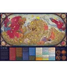 Puzzle Cobble Hill Mapa de Marte de 1000 Piezas