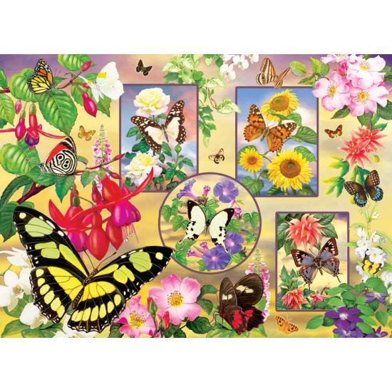 Puzzle Cobble Hill Mariposa Mágica XXL de 500 Piezas Puzzle Cobble Hill Mariposa Mágica XXL de 500 Piezas