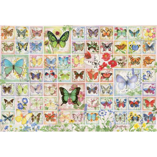 Puzzle Cobble Hill Mariposas y Flores de 2000 Piezas Puzzle Cobble Hill Mariposas y Flores de 2000 Piezas