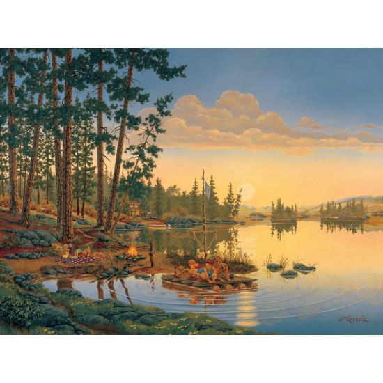 Puzzle Cobble Hill Mi Pequeño Paraíso de 500 Piezas