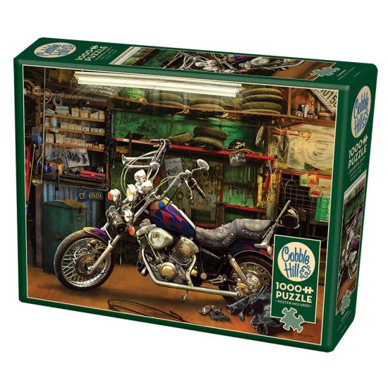 Puzzle Cobble Hill Moto Chopper de 1000 Piezas Puzzle Cobble Hill Moto Chopper de 1000 Piezas