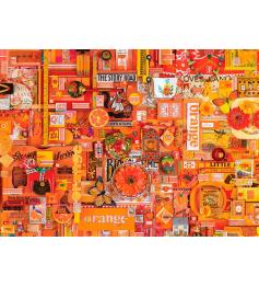 Puzzle Cobble Hill Naranja de 1000 Piezas