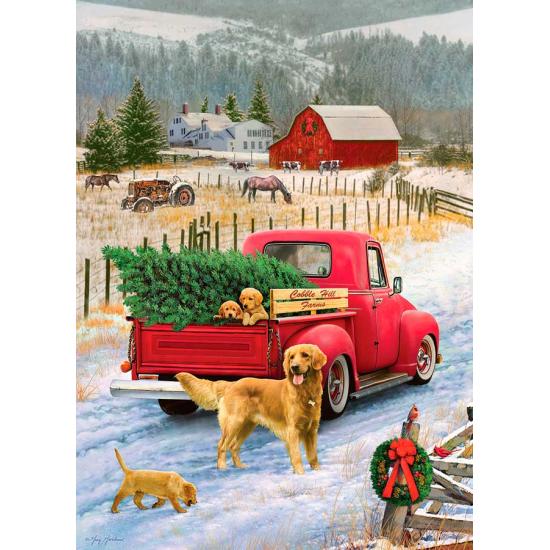 Puzzle Cobble Hill Navidad en la Granja de 1000 Piezas Puzzle Cobble Hill Navidad en la Granja de 1000 Piezas