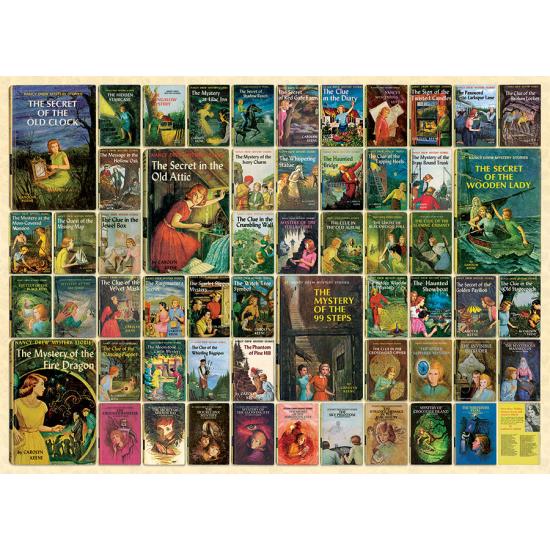 Puzzle Cobble Hill Novelas de Nancy Drew de 1000 Piezas
