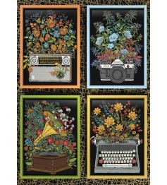 Puzzle Cobble Hill Objetos Florales de 1000 Piezas