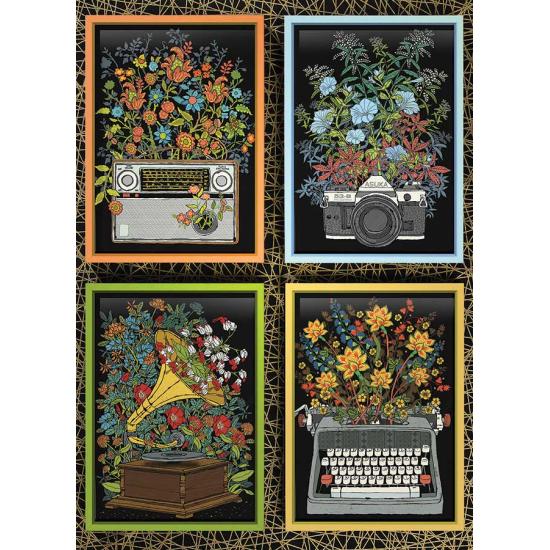 Puzzle Cobble Hill Objetos Florales de 1000 Piezas Puzzle Cobble Hill Objetos Florales de 1000 Piezas