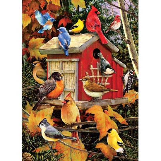 Puzzle Cobble Hill Pájaros de Otoño de 1000 Piezas Puzzle Cobble Hill Pájaros de Otoño de 1000 Piezas
