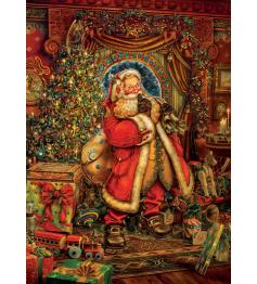 Puzzle Cobble Hill Papá Noel, La Navidad de 1000 Piezas