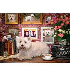 Puzzle Cobble Hill Perritos Westies de 1000 Piezas