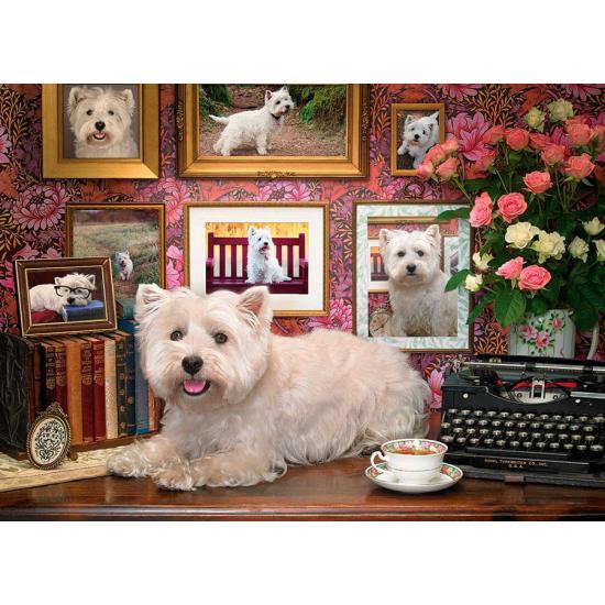 Puzzle Cobble Hill Perritos Westies de 1000 Piezas Puzzle Cobble Hill Perritos Westies de 1000 Piezas
