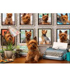 Puzzle Cobble Hill Perritos Yorkies de 1000 Piezas