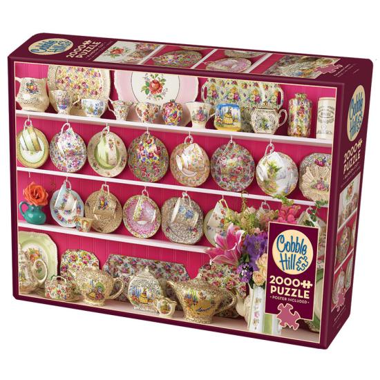 Puzzle Cobble Hill Porcelanas de la Abuela de 2000 Piezas Puzzle Cobble Hill Porcelanas de la Abuela de 2000 Piezas
