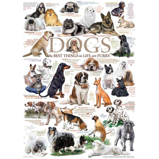 Puzzle Cobble Hill Razas de Perros de 1000 Piezas Puzzle Cobble Hill Razas de Perros de 1000 Piezas