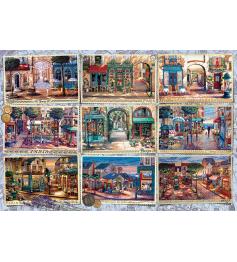 Puzzle Cobble Hill Recuerdos de París de 2000 Piezas