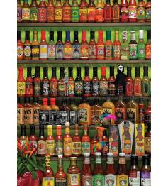 Puzzle Cobble Hill Salsas Picantes del Mundo de 1000 Piezas