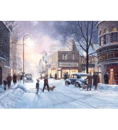 Puzzle Cobble Hill Tarde de Invierno de 500 Piezas