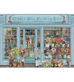 Puzzle Cobble Hill Tienda de Flores Parisina de 1000 Piezas