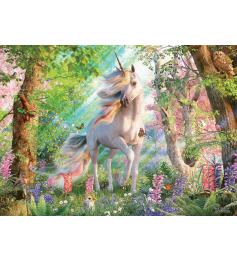 Puzzle Cobble Hill Unicornio en el Bosque XXL de 500 Piezas