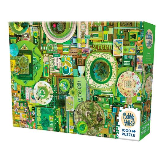 Puzzle Cobble Hill Verde de 1000 Piezas Puzzle Cobble Hill Verde de 1000 Piezas