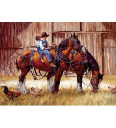 Puzzle Cobble Hill De Vuelta al Rancho de 1000 Piezas