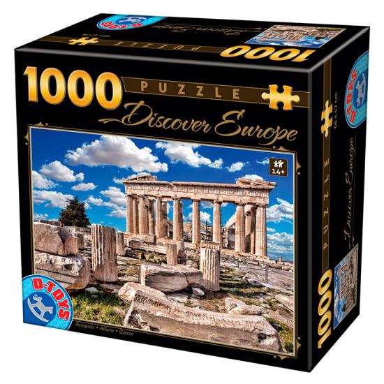 Puzzle D-Toys Acrópolis, Atenas de 1000 Piezas Puzzle D-Toys Acrópolis, Atenas de 1000 Piezas