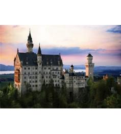 Puzzle D-Toys Alemania, Castillo del Rey Loco de 1000 Pieza