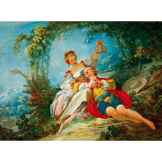 Puzzle D-Toys Amantes Felices de 1000 Piezas