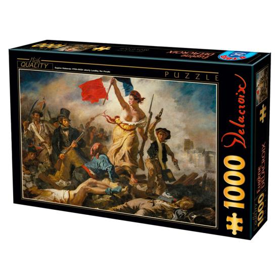 Puzzle D-Toys Libertad Liderando al Pueblo de 1000 Piezas Puzzle D-Toys Libertad Liderando al Pueblo de 1000 Piezas