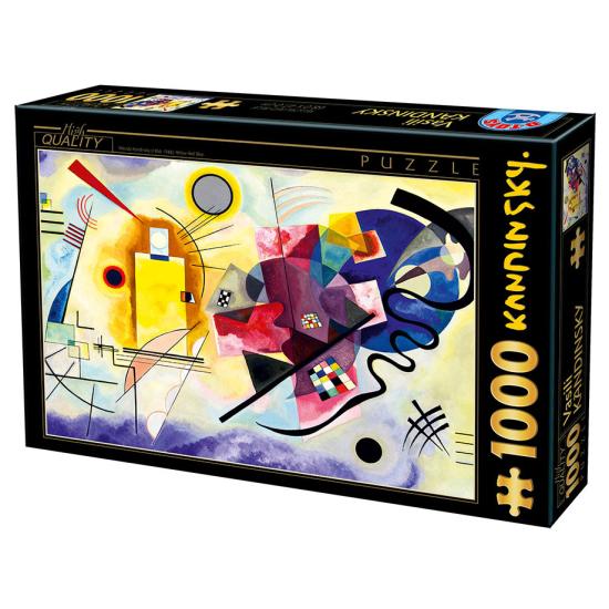 Puzzle D-Toys Amarillo Rojo Azul de 1000 Piezas Puzzle D-Toys Amarillo Rojo Azul de 1000 Piezas