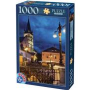 Puzzle D-Toys Anochece en Rumanía de 1000 Piezas