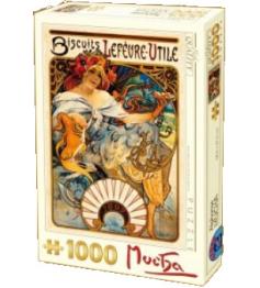 Puzzle D-Toys Biscuits,La Belle Époque de 1000 Piezas