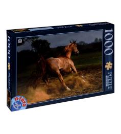 Puzzle D-Toys Caballo Marrón de 1000 Piezas