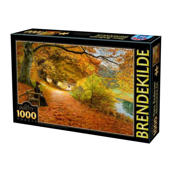 Puzzle D-Toys Camino Boscoso en Otoño de 1000 Piezas Puzzle D-Toys Camino Boscoso en Otoño de 1000 Piezas