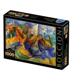 Puzzle D-Toys Casas de Jinetes de 1000 Piezas