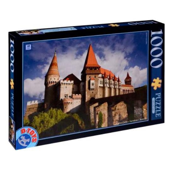 Puzzle D-Toys Castillo de Corvin, Rumanía de 1000 Piezas