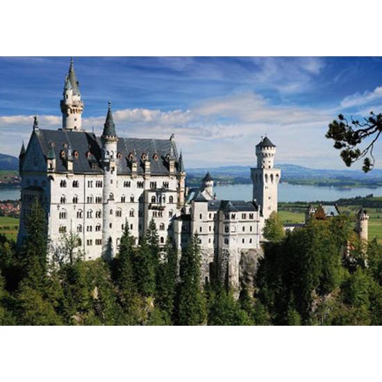 Puzzle D-Toys Castillo del Rey Loco, Alemania de 500 Piezas