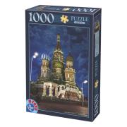 Puzzle D-Toys Catedral de San Basilio, Moscú de 1000 Piezas