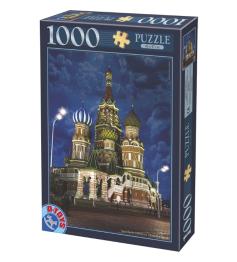 Puzzle D-Toys Catedral de San Basilio, Moscú de 1000 Piezas