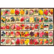 Puzzle D-Toys Collage Vintage, Flores de 1000 Piezas