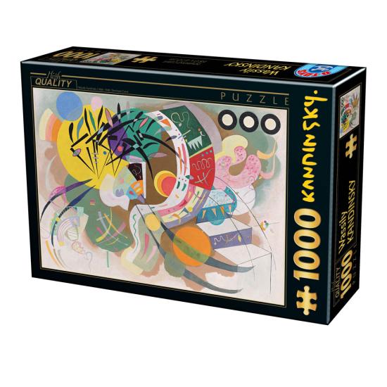 Puzzle D-Toys Curva Dominante de 1000 Piezas Puzzle D-Toys Curva Dominante de 1000 Piezas
