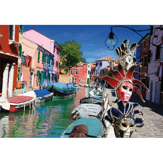 Puzzle D-Toys En Italia de 1000 Piezas