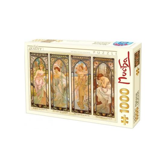 Puzzle D-Toys Estaciones del Año de 1000 Piezas