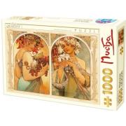 Puzzle D-Toys Flores y Frutas de 1000 Piezas