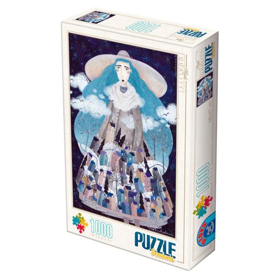Puzzle D-Toys Invierno de 1000 Piezas Puzzle D-Toys Invierno de 1000 Piezas