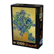 Puzzle D-Toys Jarrón de Lirios de 1000 Piezas